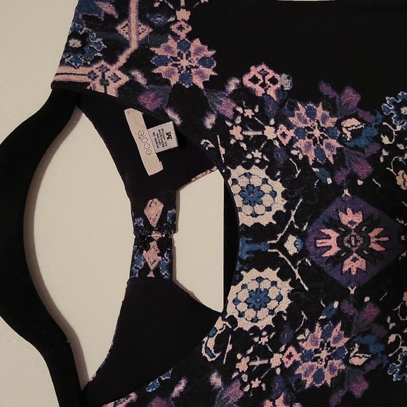 Ecote Women's mini dress in Batik print, size M - Picture 3 of 5